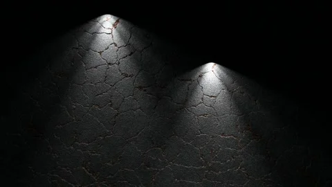 Glowing Lights on Cobblestone Background Stock Footage 320076300