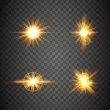 Glowing lights effect Stock Illustration