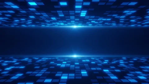 Glowing lights event intro background Video stock 158394231