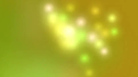 Glowing lights on green background. Stock Footage 327452210