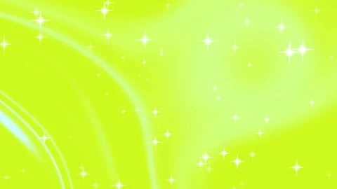 Glowing lime green background with floating white stars 스톡 동영상 331643758