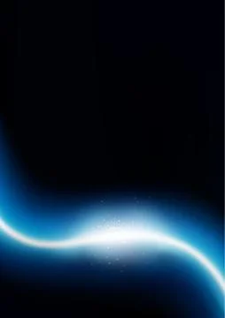 Glowing Line Stock Illustration