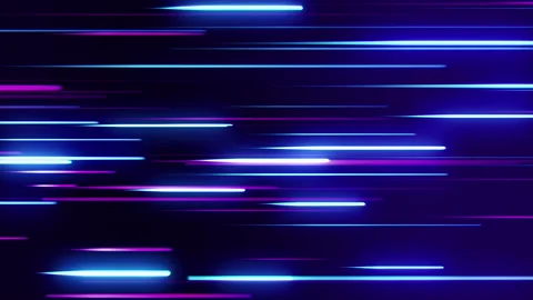 Glowing lines abstract animation Stock Footage 109508220