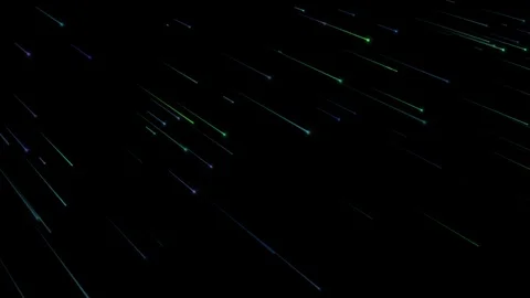 Glowing Lines Abstract Graphics Loop Stock Footage 123128115