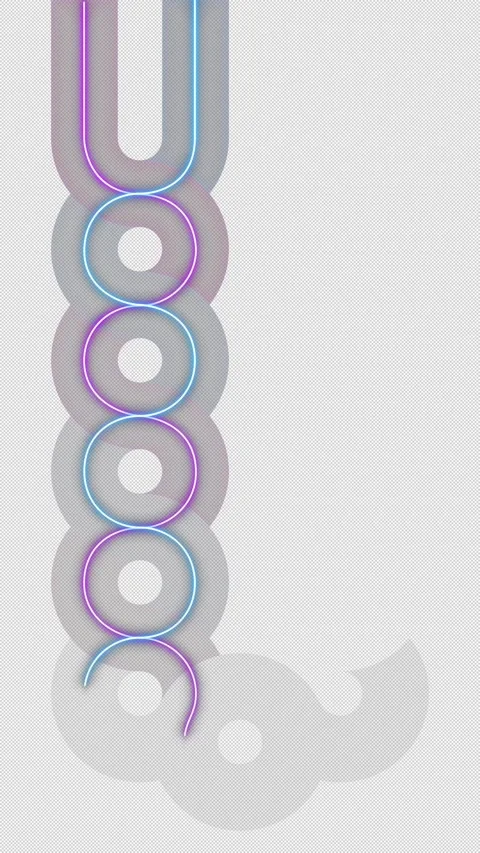 Glowing Lines Abstract Loop 4 K Stock Footage 337000589