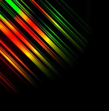 Glowing Lines abstract vector background Stock Illustration