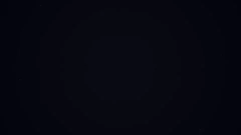 Glowing lines and dots on a dark background form a pattern Vídeo Stock 331643813