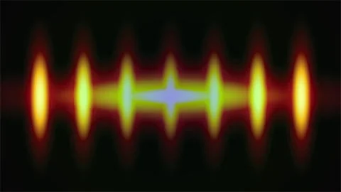 Glowing lines and wave patterns	 Stock Footage 296860340