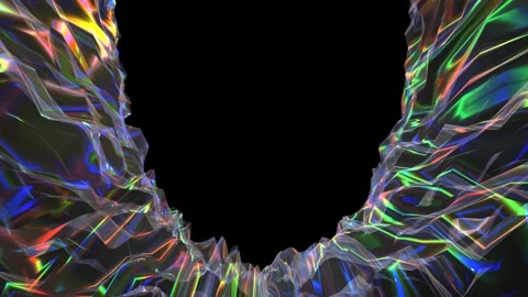 Glowing Lines Background Animation With Copy Space In The Middle Stock Footage 297374133