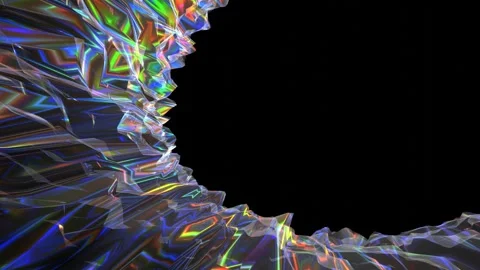 Glowing Lines Background Animation With Copy Space Stock Footage 297377803