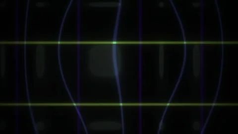 Glowing lines on black background animation. Stock Footage 334338886