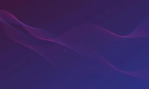 Glowing lines on blue-violet background. Vector illustration Stock Illustration