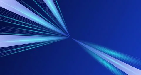 Glowing lines effect vector background. Spreading lines shiny effects Stock Illustration