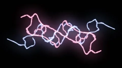 Glowing Lines 스톡 동영상 223060255