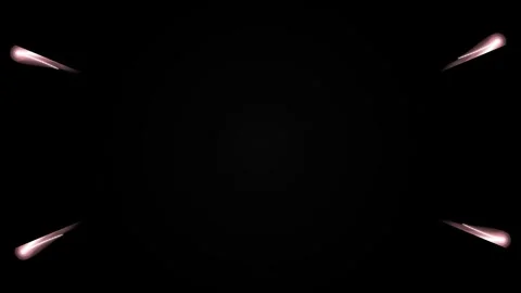 Glowing Lines Forming Circular Patterns. Stock Footage 331488452