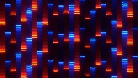 Glowing lines motion background loop animated Stock Footage 320698633