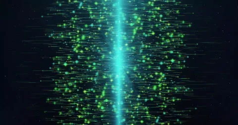 Glowing Lines Particles Background 스톡 동영상 247879878
