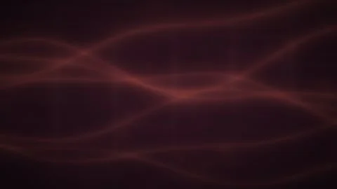 Glowing lines ripple across dark red, particles drift in ethereal atmosphere 스톡 동영상 330923046