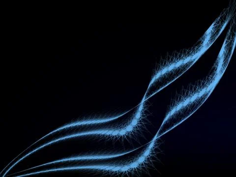 Glowing lips Stock Illustration