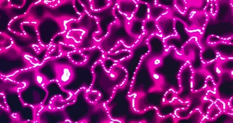 Glowing liquid. Abstract Fluid Animation bright Pink Color Flowing Wavy Smo.. Stock Footage 224921584