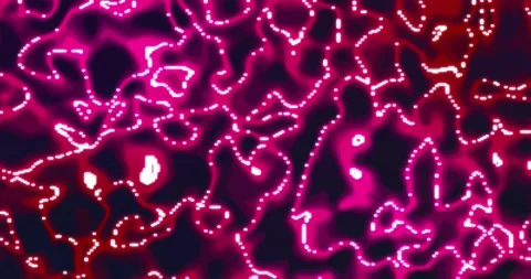 Glowing liquid. Abstract Fluid Animation Pink red Color Flowing Wavy Smooth.. 스톡 동영상 224921704