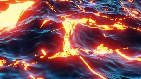 Glowing Liquid Animated Background Stock Footage 276496915