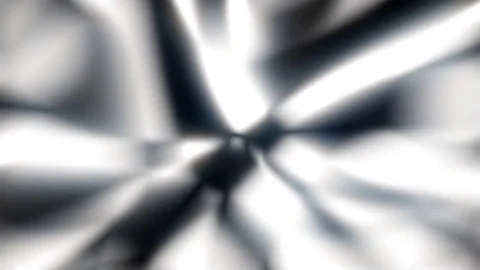 Glowing Liquid BW Pattern Flow Abstract Motion Backgroud Loop 3 Stock Footage 77606820