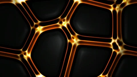 Glowing liquid cell Stock Footage 95582525