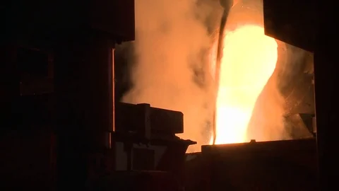 Glowing liquid metal 3 動画素材 72703777