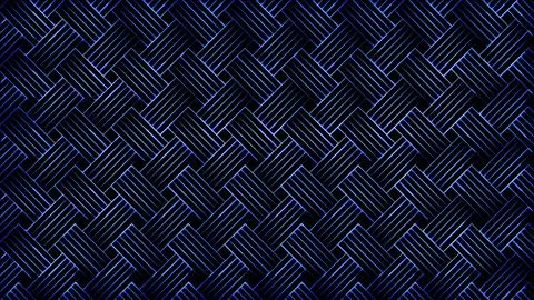 Glowing looping neon effect background, black background. Stock Illustration