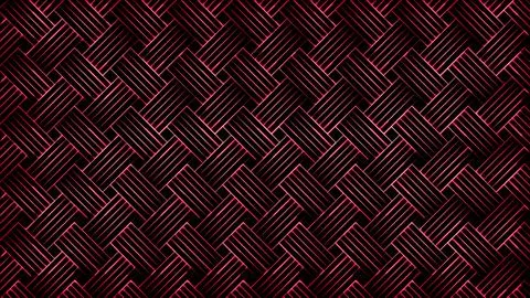 Glowing looping neon effect background, black background. Stock Illustration