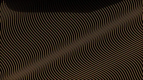 Glowing looping neon effect background, black background. Stock Illustration