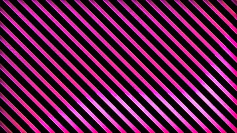 Glowing looping neon effect background, black background. Stock Illustration