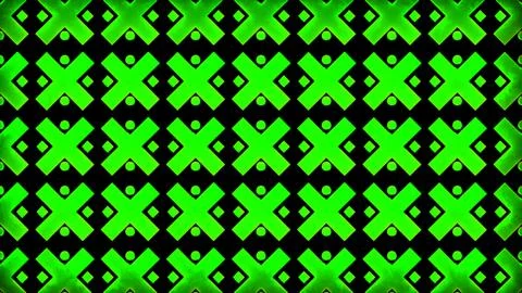 Glowing looping neon effect background, black background. Ilustração Stock