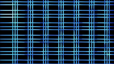 Glowing looping neon effect background, black background. Stock Illustration