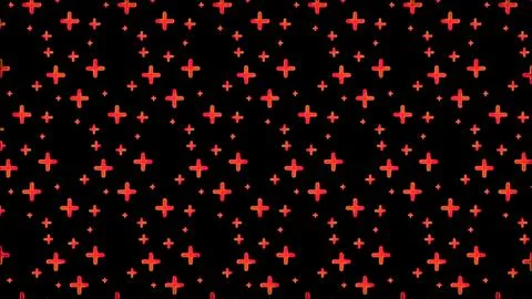 Glowing looping neon effect background, black background. Stock Illustration