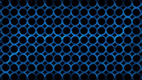 Glowing looping neon effect background, black background. Иллюстрация