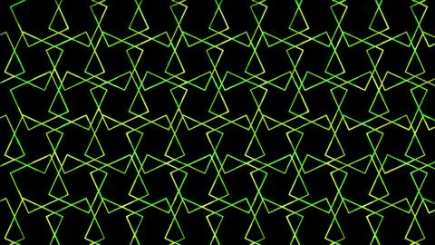 Glowing looping neon effect background, black background. Stock-Illustration