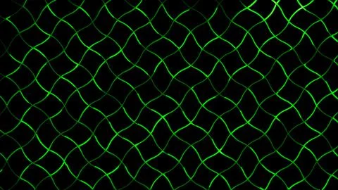 Glowing looping neon effect background, black background. Illustrazione stock