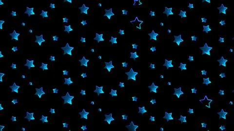 Glowing looping neon effect background, black background. Stock-Illustration