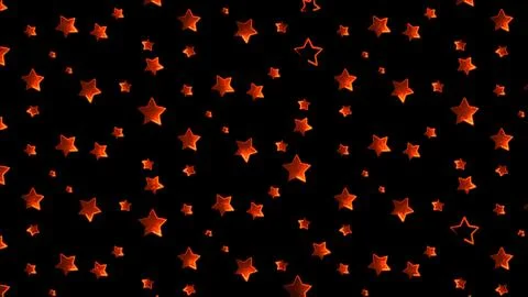 Glowing looping neon effect background, black background. Stock Illustration