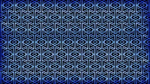 Glowing looping neon effect background, black background. 스톡 일러스트