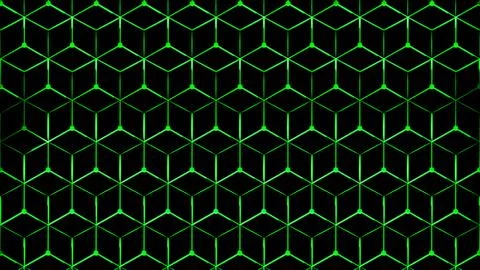 Glowing looping neon effect background, black background. Иллюстрация