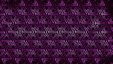 Glowing looping neon effect background, black background. Stock Illustration