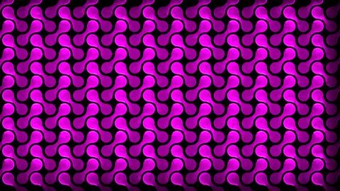 Glowing looping neon effect background, black background. Illustrazione stock