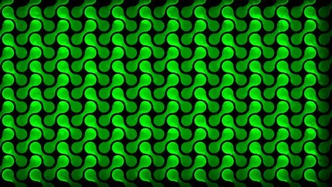 Glowing looping neon effect background, black background. Stock Illustration