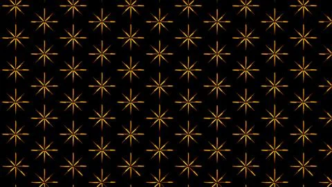 Glowing looping neon effect background, black background. Stock Illustration