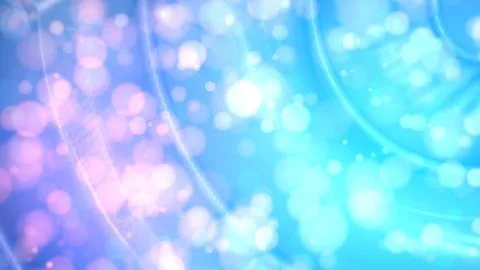 Glowing magic blue helix looping foil - abstract 3D rendering 스톡 일러스트