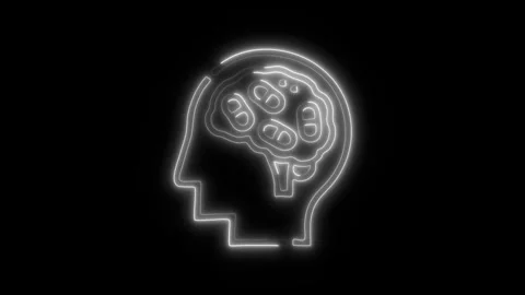 Glowing Medication Icon and Symbol in HD Video Neon 库存影片 304556746