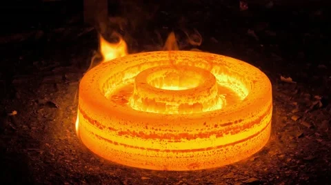 Glowing metal Stock-Footage 65531346